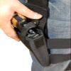 Barsony Tactical Leg Holster for Ruger Wrangler 4.62" Left view 4