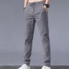 Men's Drawstring Silk Golf Pants Casual Summer Comfort Slim-Fit Athletic Trousers Fashion Classic Stretch Sweatpants view 2