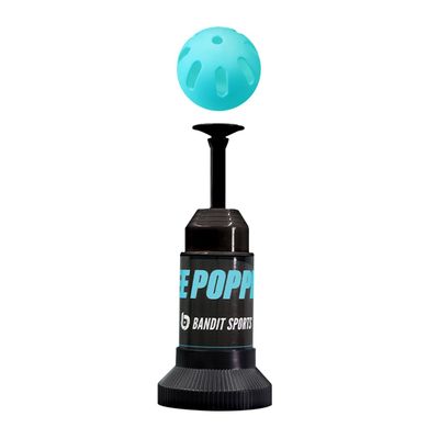 Bandit Sports Baseball Training Tee Popper 202, Hitting Tee for Perfect Swings, Batting Machine for Practicing Hitting Without a Pitcher (202 Popper Balls Not Included), Black