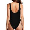 Vintage 1973 Original Parts Womens One Piece Swimsuits Tummy Control High Waisted Bathing Suit Athletic Swimwear Small view 3