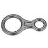 Sunicon 35KN Figure 8 Word Rope Descender,Rappel Ring Rock Climbing Rescue Gear for Climbing Belaying and Rappelling Device (Gray) view 1