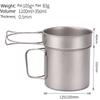 kkekos Multi-Functional Titanium Lightweight Pot and Fry Pan Combo for Outdoor Cooking and Camping view 2
