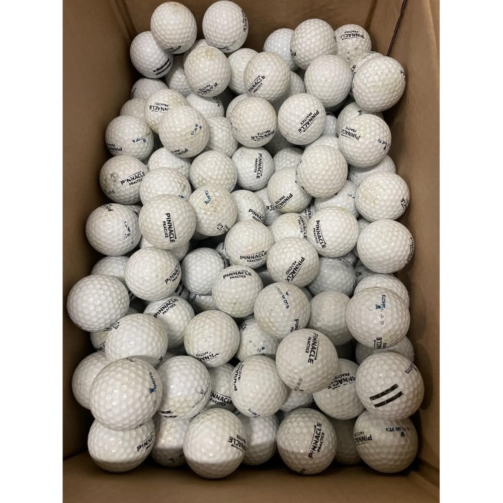 Afford-A-Ball Golf. (300 Count) Hit Away Used and Recycled shag Balls. Practice/Range/Misc (2A). Supplies for Men & Women. Backyard Practice. (300 Count)