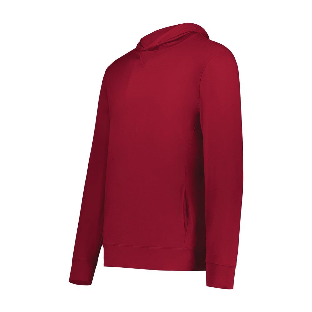 Holloway Boys Youth Ventura Soft Knit Hoodie, Scarlet