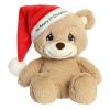 Aurora Festive Precious Moments My Beary 1st Christmas Stuffed Animal - Heartwarming Toy for Comforting Children - for Sentimental Gifts, Birthdays, and Adults - Brown 12 Inches view 1