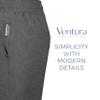 Holloway Boys Youth Ventura Soft Knit Jogger, Carbon Heather, Small view 4