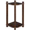 212 Main 16 x 16 x 24 in. Floor Cue Rack with Square Leg Cappuccino view 1