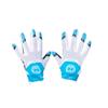 MASSOV EVO2 Men's Football Gloves - Sticky Football Gloves with ProTac Palms, Mesh & 4D Sport Mesh for Elite Fit & Superior Breathability - Iridescent Blue, Large view 3