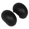 212 Main 4 in. Oval Tube Steps Replacement Black End Cap Kit view 1