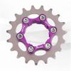 Fancyes Single Speed Cassette Cog Bicycle 1 Speed Sprocket Gear Professional Bike Freewheel for Mountain Bikes Cycling Accessory, 19T view 3