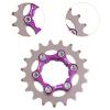 Fancyes Single Speed Cassette Cog Bicycle 1 Speed Sprocket Gear Professional Bike Freewheel for Mountain Bikes Cycling Accessory, 19T view 4