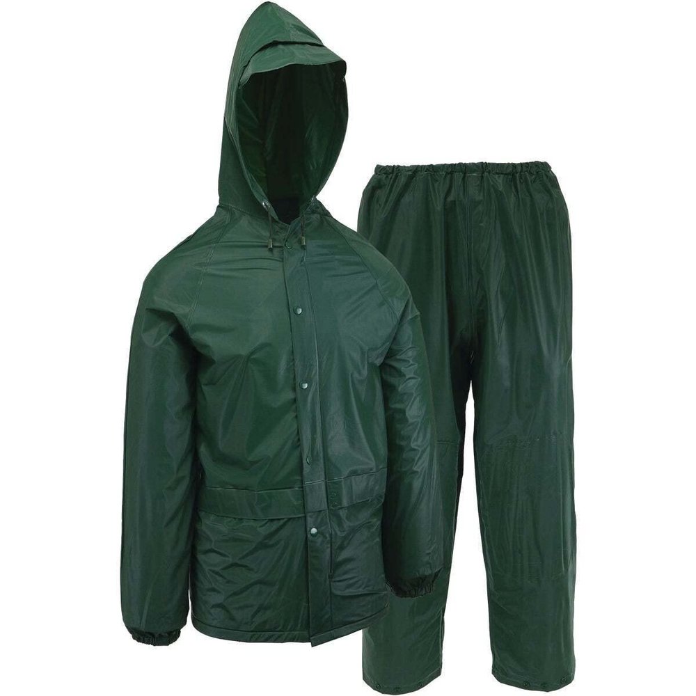 212 Main West Chester PVC Rain Suit Green - Extra Large - 2 Piece