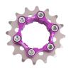 Fancyes Single Speed Cassette Cog Bicycle 1 Speed Sprocket Gear Professional Bike Freewheel for Mountain Bikes Cycling Accessory, 16T view 1