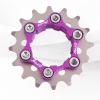 Fancyes Single Speed Cassette Cog Bicycle 1 Speed Sprocket Gear Professional Bike Freewheel for Mountain Bikes Cycling Accessory, 16T view 4