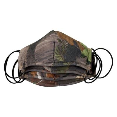 212 Main 10 in. Small Reusacae Facemask, Camo - Pack of 4