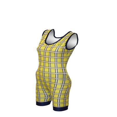 Matman USA The CluelessWomen's Wrestling Singlet (Multicolor, Small)