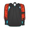 JiesangyiqibK Lightweight Hiking Daypacks Large-Capacity Backpack With Full Print, Adjustable Shoulder Straps, Black6 view 4