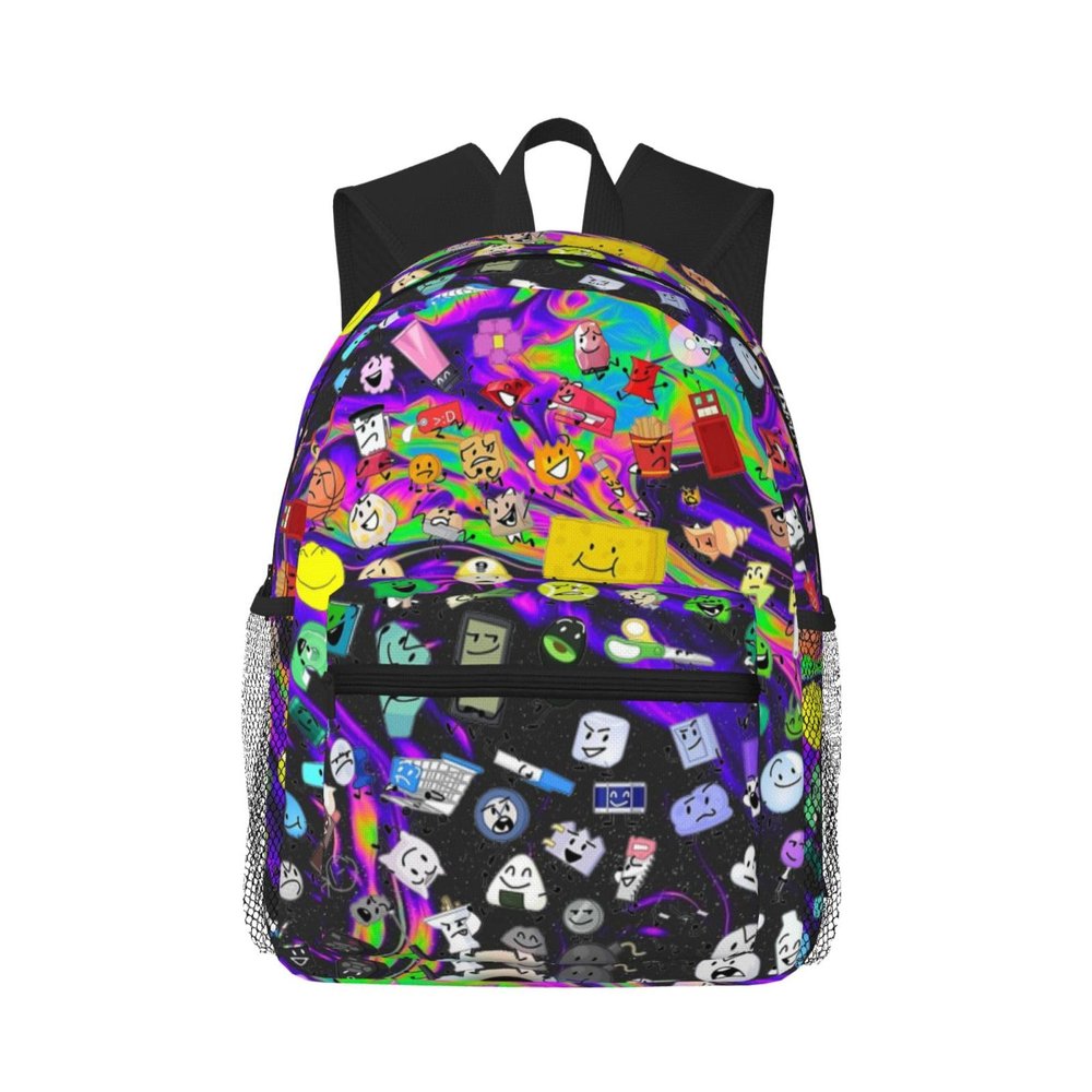 JiesangyiqibK Lightweight Hiking Daypacks Backpack With Full Print, Adjustable Shoulder Straps, Black3