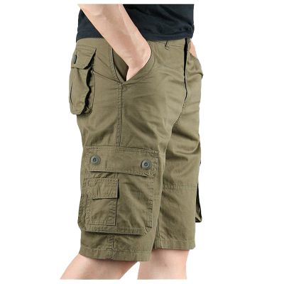 Day Today 2024 Men's Cargo Shorts Casual Outdoor Lightweight Capri Shorts Relaxed Fit Hiking Shorts Tactical Military Trousers