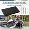 for Minn Kota 1854021 MKA-21 Quick Release Bracket - Compatible with Ulterra, Terrova, PowerDrive V2, Deckhand 40, Riptide ST/SP - Black, Trolling Motor Mounting Bracket view 3