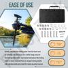 for Minn Kota 1854021 MKA-21 Quick Release Bracket - Compatible with Ulterra, Terrova, PowerDrive V2, Deckhand 40, Riptide ST/SP - Black, Trolling Motor Mounting Bracket view 4