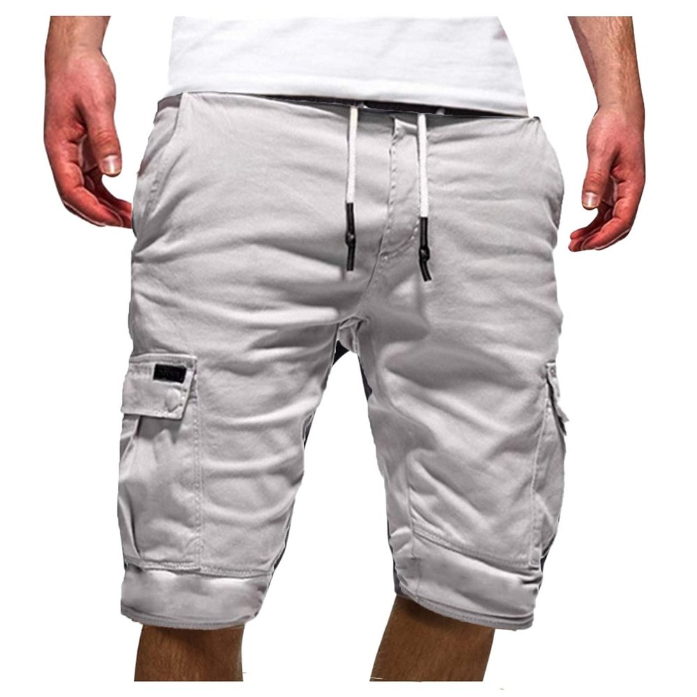 Day Today 2024 Men's Cargo Shorts Casual Outdoor Lightweight Capri Shorts Relaxed Fit Hiking Shorts Tactical Military Trousers