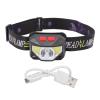 Outdoor Headlamp, LED Outdoor Headlamp ABS Multifunction USB Charging Lamp COB Sensor Flashlight, Headlamps view 1