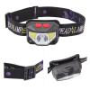 Outdoor Headlamp, LED Outdoor Headlamp ABS Multifunction USB Charging Lamp COB Sensor Flashlight, Headlamps view 3
