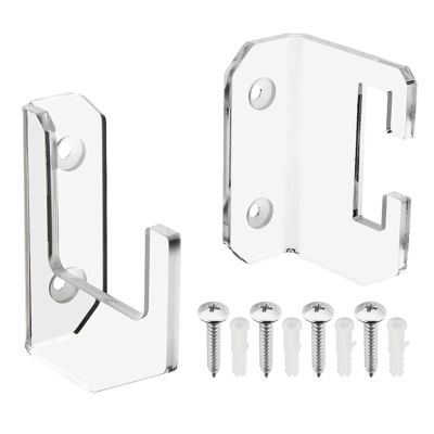 Nxbuynef Katana Display Rack | Light Saber Wall Display | Clear Acrylic Display Rack, Horizontal Katana Wall Mount Stand, Acrylic Wall Holder for Exhibition and Elegant Presentation