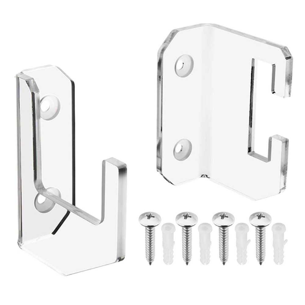 Nxbuynef Katana Display Rack | Light Saber Wall Display | Clear Acrylic Display Rack, Horizontal Katana Wall Mount Stand, Acrylic Wall Holder for Exhibition and Elegant Presentation