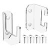 Nxbuynef Katana Display Rack | Light Saber Wall Display | Clear Acrylic Display Rack, Horizontal Katana Wall Mount Stand, Acrylic Wall Holder for Exhibition and Elegant Presentation view 1