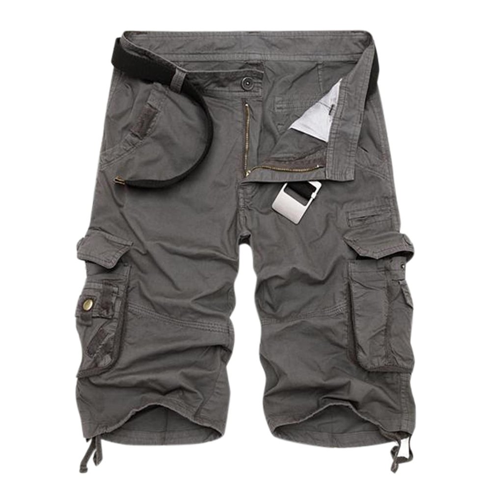Day Today 2024 Men's Cargo Shorts Lightweight Cotton Twill Capri Shorts Casual Ripstop Tactical Shorts Military Short Pants for Men