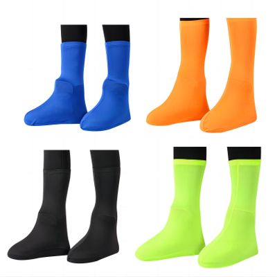 4 Pairs Outdoor Hiking Sandproof Shoe Covers, Portable Travel Desert Sandproof Shoe Covers, Men's and Women's Beach Wear-Resistant Highly Elastic Leg Warmers, Light and Soft Fit