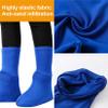 4 Pairs Outdoor Hiking Sandproof Shoe Covers, Portable Travel Desert Sandproof Shoe Covers, Men's and Women's Beach Wear-Resistant Highly Elastic Leg Warmers, Light and Soft Fit view 3