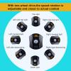 ddingsmafosee 36 Different Spin Balls Ping Pong Robot,Automatic Table Tennis Machine,20 Drop Point Modes,4-40m/s Ball Speed,Suitable for Schools/Families/Stadiums/Gyms/Youth Activity Centers view 2