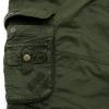 Day Today 2024 Men's Cargo Shorts Lightweight Cotton Twill Capri Shorts Casual Ripstop Tactical Shorts Military Short Pants for Men C-Green view 4