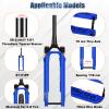 BUCKLOS GRVS 1 1/8 700C Gravel Road Bike Air Suspension Fork, 40mm Travel 28.6mm Threadless Tapered Tube, 100 * 12mm Thru Axle, Manual Lockout Disc Brake Bicycle Front Fork view 2