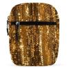 YHEGBFD Crossbody Bags,Gold Sequin Sparkle Oxford Cloth Messenger Bag,mini Satchel,small Satchel with Adjustable Strap for Men Women view 1