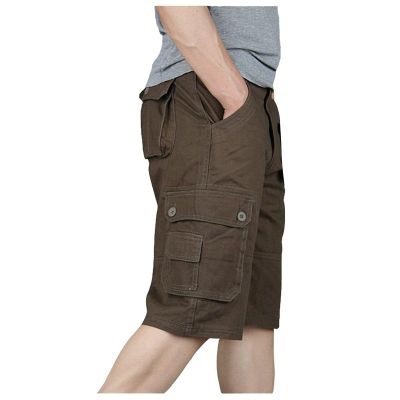 Day Today 2024 Men's Cargo Shorts Casual Outdoor Lightweight Capri Shorts Relaxed Fit Hiking Shorts Tactical Military Trousers