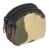Small Coin Purchase Keychain, Round Tactical Pouch Military Gear Mini Molle Key Wallet Holder Men Coin Purses Zipper Outdoor Pocket for Camping Hunting (Camo) view 3