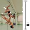 7ft 8ft 9ft 10ft 11ft 11.5ft 12ft 12.5ft Pole Dance Pole for Home - Non Ceiling Mounted Pole for Dancing, Home Apartment 45mm Spinning Static Dance Pole with Extension Accessories(Size:9.4ft-9.8ft/286 view 1