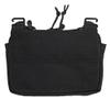Zamudam Tactical DOPE Front Flap Pouch G-Hook FCPC V5 Double Stack Abdominal Pack with Triple 5.56mm Mag Pouch Magazine Insert Utility Pouch Black, Standard view 3