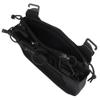 Zamudam Tactical DOPE Front Flap Pouch G-Hook FCPC V5 Double Stack Abdominal Pack with Triple 5.56mm Mag Pouch Magazine Insert Utility Pouch Black, Standard view 4