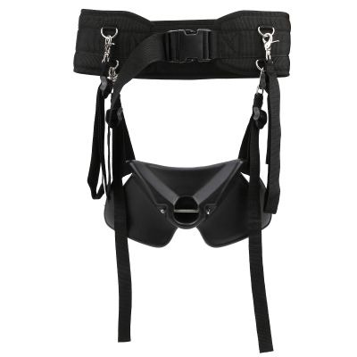 Adjustable Fishing Rod Fighting Belt with Stainless Steel Buckle, Lightweight and, Suitable for Waist Circumference 90 to 130cm