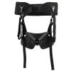Adjustable Fishing Rod Fighting Belt with Stainless Steel Buckle, Lightweight and, Suitable for Waist Circumference 90 to 130cm view 1
