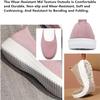 COALHO Orthopedic Walking Shoes for Women, Women's Woven Breathable Soft Sole Shoes, Slip-On Light Air Cushion Mesh Up Stretch Platform Orthopedic Sneakers for Arch Support (05,8.5-9) view 2