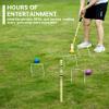 Pointyard 28" Croquet Set for 6 Players - Premium Wooden Mallets, Colored Balls & Carry Bag - Outdoor Games for Adults/Families at Lawn, Beach, Yard Game,Anti-Slip Handle view 4