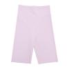 Children's Girl Outer Wear High Waist Yoga Shorts Thin Ice Silk Bottoming Five Points Pants for Baby (Purple, 5-6 Years) view 1
