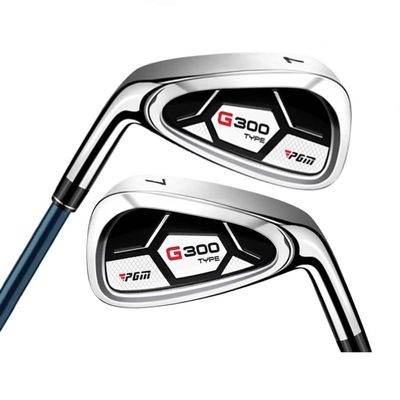 YWZQWJBC Left/Right Handed Golf Club Iron # 7  with R/S Carbon or Steel Shaft Golf Iron Club for Men Women (with S Carbon Shaft,Left)