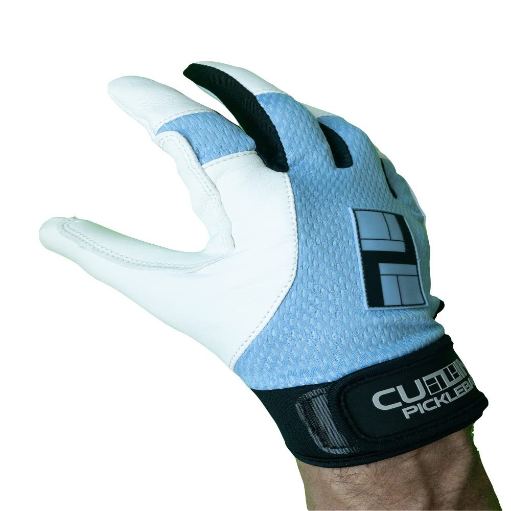 CUZINA HexPro Pickleball Racquetball Glove (Steel Gray/Gray, XXL, Right)